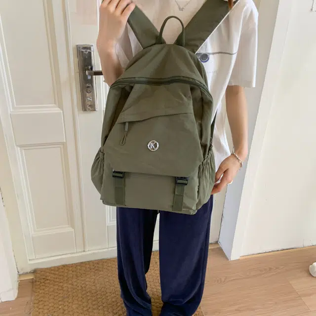 泰迪珍藏 多功能两用双背包骑行轻便通勤旅行小背包 尼龙 双肩包 女款 多色