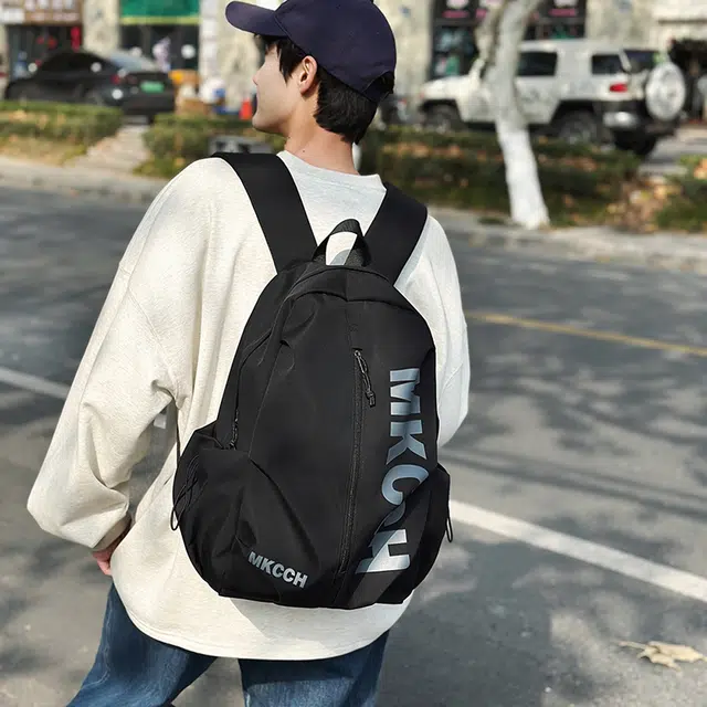 泰迪珍藏 字母印花日系休闲初高中大学生大容量轻便书包 尼龙 双肩包 男女同款情侣款 多色