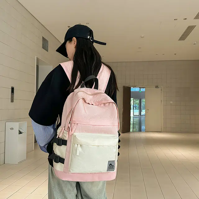 泰迪珍藏 高颜值小众轻便大容量 尼龙 双肩包 常规 男女同款情侣款 多色