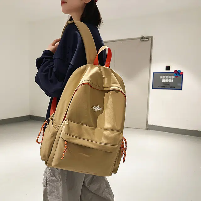 泰迪珍藏 初中高颜值时尚百搭高中背包潮流轻便 尼龙 双肩包 男女同款情侣款 多色