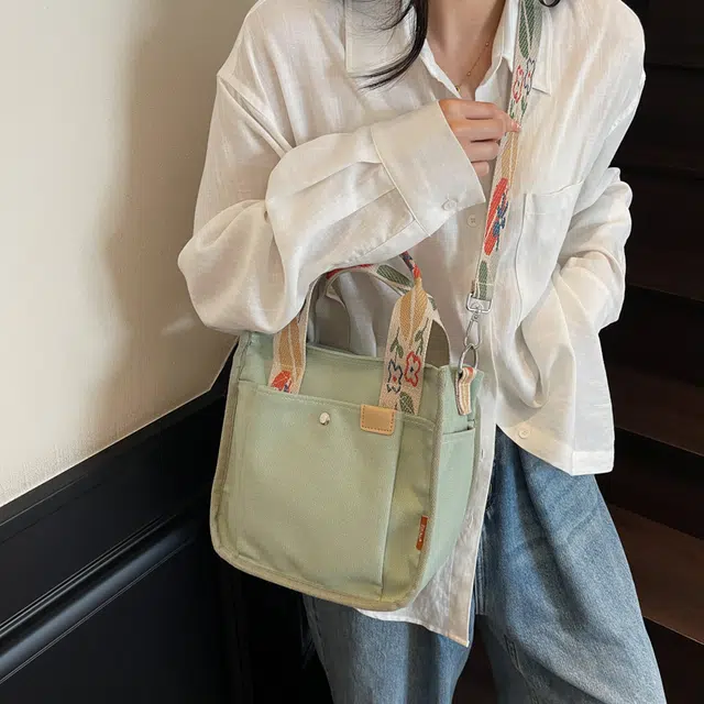 泰迪珍藏 托特包时尚简约百搭 布 单肩斜挎手提包 常规 女款 多色