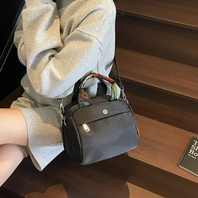 泰迪珍藏 休闲时尚百搭通勤 布 单肩斜挎手提包 常规 女款 多色