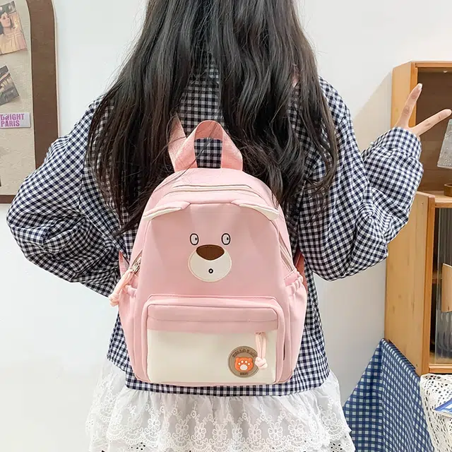 泰迪珍藏 卡通可爱动物轻便出游 尼龙 双肩包 女款 多色