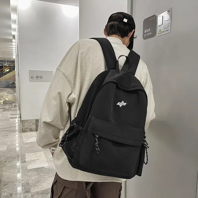 泰迪珍藏 初中高颜值时尚百搭高中背包潮流轻便 尼龙 双肩包 男女同款情侣款 多色