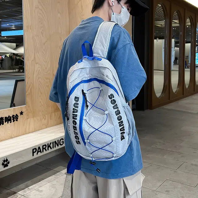 泰迪珍藏 轻便机能运动旅行休闲大容量书包 尼龙布 双肩包 男女同款情侣款 多色