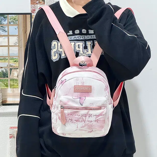 泰迪珍藏 新中式时尚轻便百搭 灯芯绒 双肩包 女款 多色