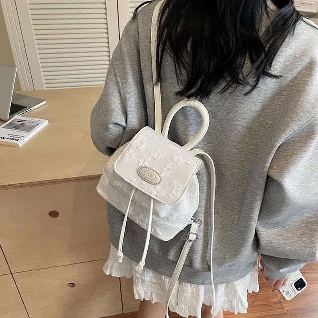泰迪珍藏 学院风时尚潮流百搭 布 双肩包 女款 多色