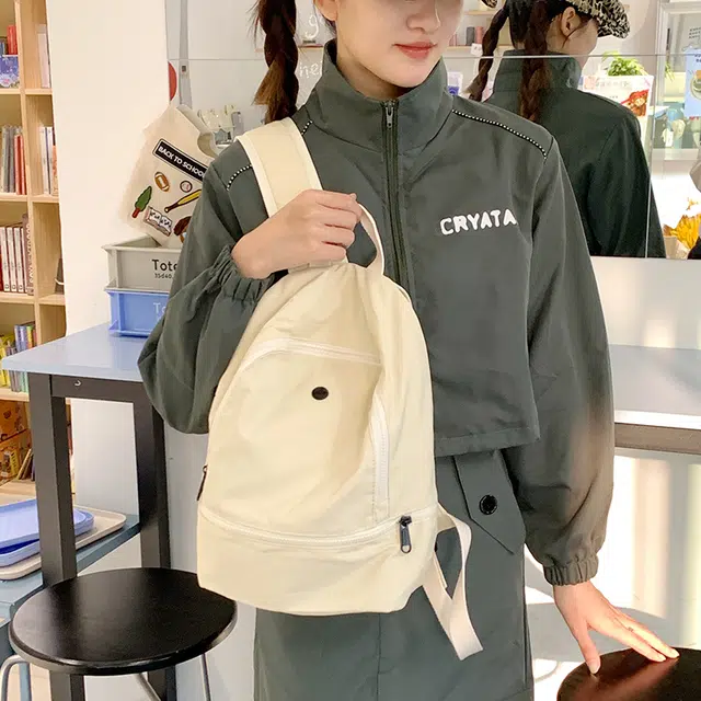 泰迪珍藏 百搭轻便学生 尼龙布 书包背包双肩包 女款 多色