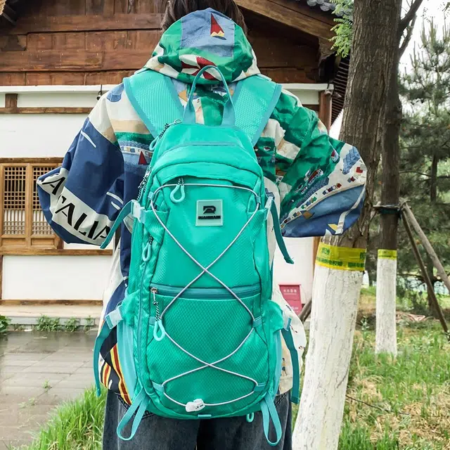 泰迪珍藏 便携通勤百搭 尼龙 双肩包 常规 男女同款情侣款 多色