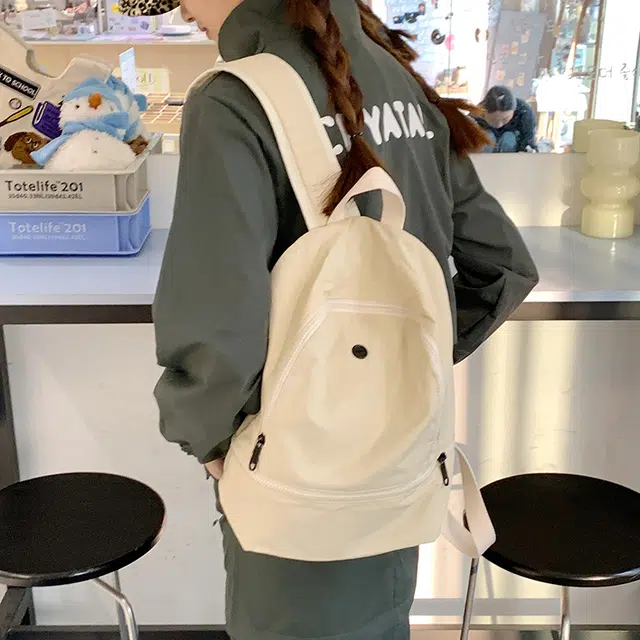 泰迪珍藏 百搭轻便学生 尼龙布 书包背包双肩包 女款 多色