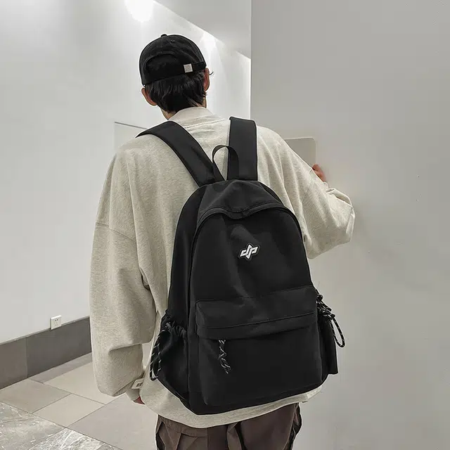 泰迪珍藏 初中高颜值时尚百搭高中背包潮流轻便 尼龙 双肩包 男女同款情侣款 多色
