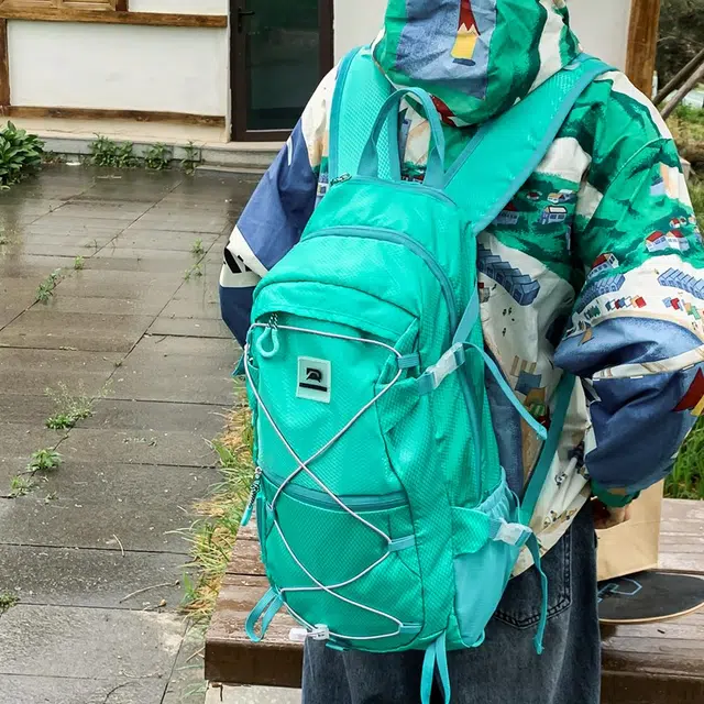 泰迪珍藏 便携通勤百搭 尼龙 双肩包 常规 男女同款情侣款 多色