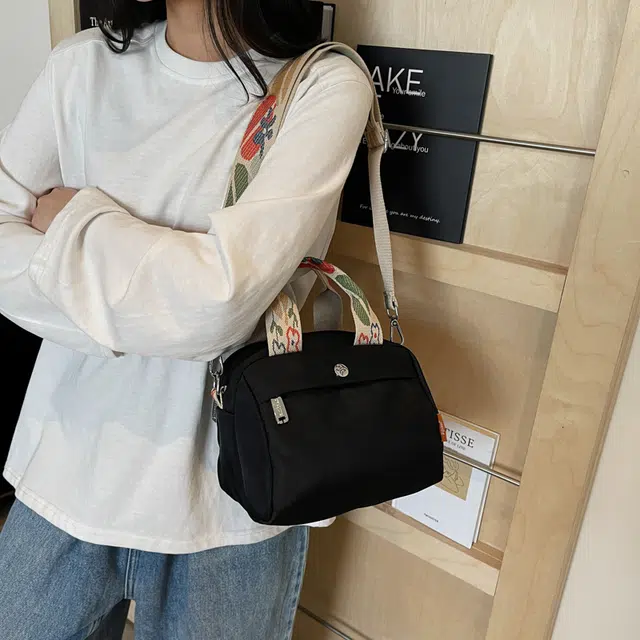 泰迪珍藏 休闲时尚百搭通勤 布 单肩斜挎手提包 常规 女款 多色