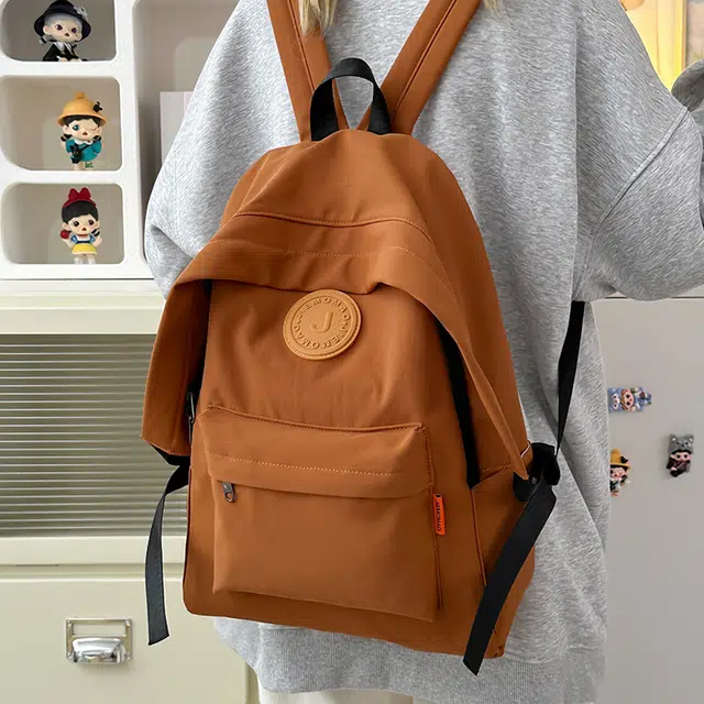 泰迪珍藏 时尚褶皱登山轻便日系百搭高中大学生通勤 尼龙 双肩包 女款 多色