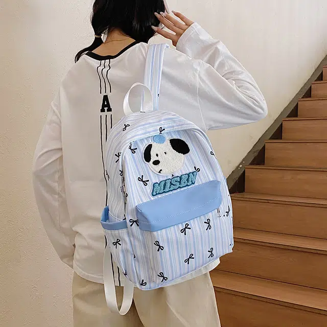 泰迪珍藏 可爱卡通小狗韩系高颜值 尼龙 双肩包 女款 多色