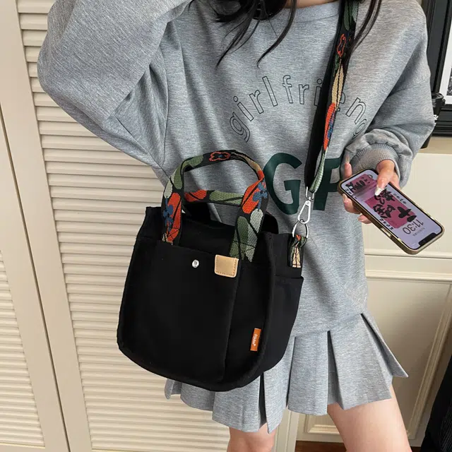 泰迪珍藏 托特包时尚简约百搭 布 单肩斜挎手提包 常规 女款 多色