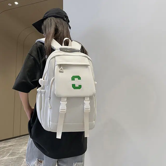 泰迪珍藏 经典复古休闲百搭 尼龙 双肩包 常规 男女同款情侣款 多色