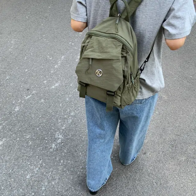 泰迪珍藏 多功能两用双背包骑行轻便通勤旅行小背包 尼龙 双肩包 女款 多色