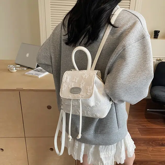 泰迪珍藏 学院风时尚潮流百搭 布 双肩包 女款 多色
