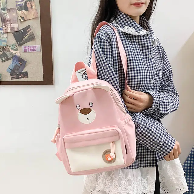 泰迪珍藏 卡通可爱动物轻便出游 尼龙 双肩包 女款 多色
