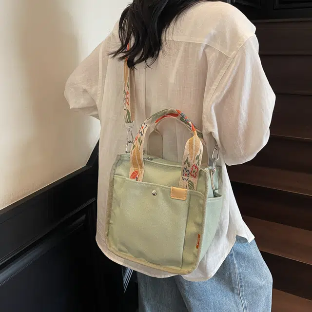 泰迪珍藏 托特包时尚简约百搭 布 单肩斜挎手提包 常规 女款 多色