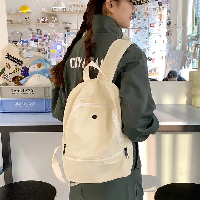 泰迪珍藏 百搭轻便学生 尼龙布 书包背包双肩包 女款 多色
