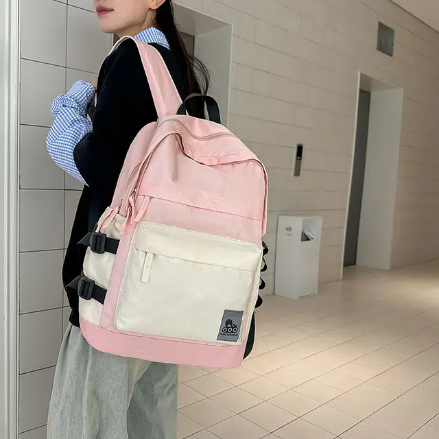 泰迪珍藏 高颜值小众轻便大容量 尼龙 双肩包 常规 男女同款情侣款 多色