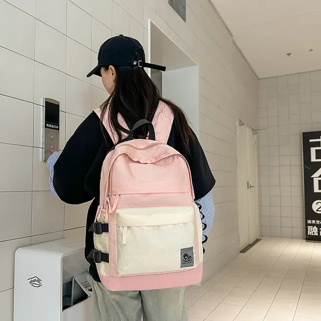 泰迪珍藏 高颜值小众轻便大容量 尼龙 双肩包 常规 男女同款情侣款 多色
