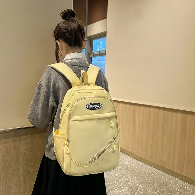 泰迪珍藏 小清新大容量可爱少女心超轻便背包 尼龙 双肩包 常规 女款 多色