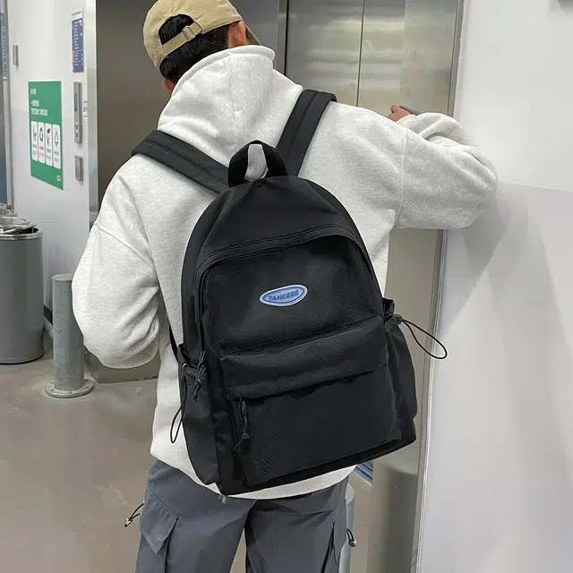 泰迪珍藏 时尚简约百搭轻便大气 尼龙 双肩包 男女同款情侣款 多色