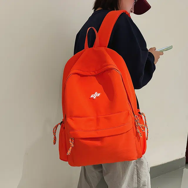 泰迪珍藏 初中高颜值时尚百搭高中背包潮流轻便 尼龙 双肩包 男女同款情侣款 多色