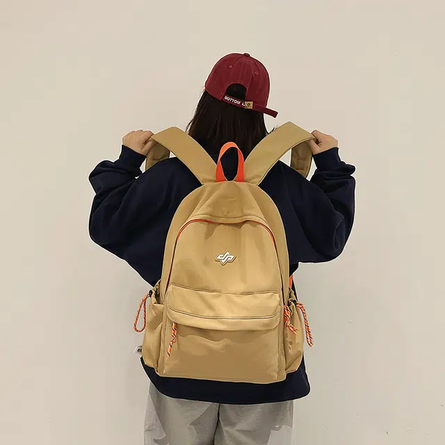 泰迪珍藏 初中高颜值时尚百搭高中背包潮流轻便 尼龙 双肩包 男女同款情侣款 多色