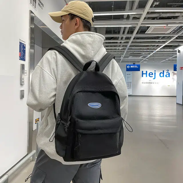 泰迪珍藏 时尚简约百搭轻便大气 尼龙 双肩包 男女同款情侣款 多色