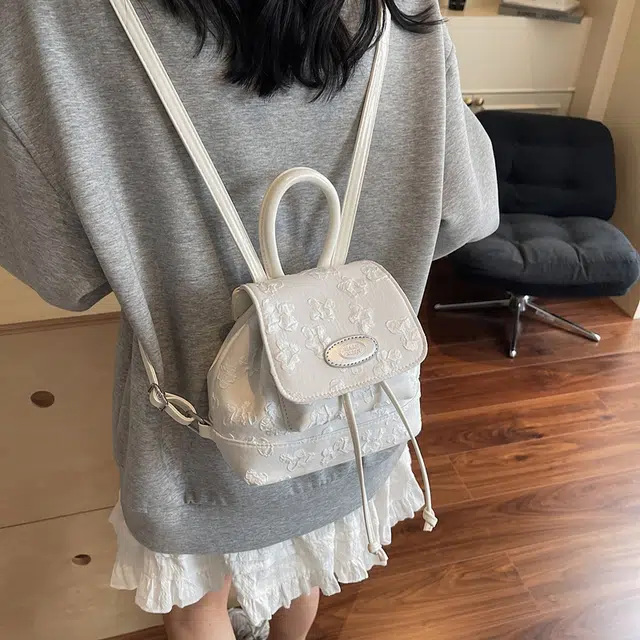 泰迪珍藏 学院风时尚潮流百搭 布 双肩包 女款 多色