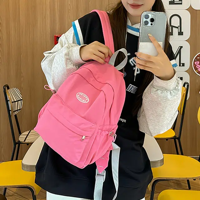 泰迪珍藏 韩系时尚百搭潮流旅行 尼龙 双肩包 女款 多色