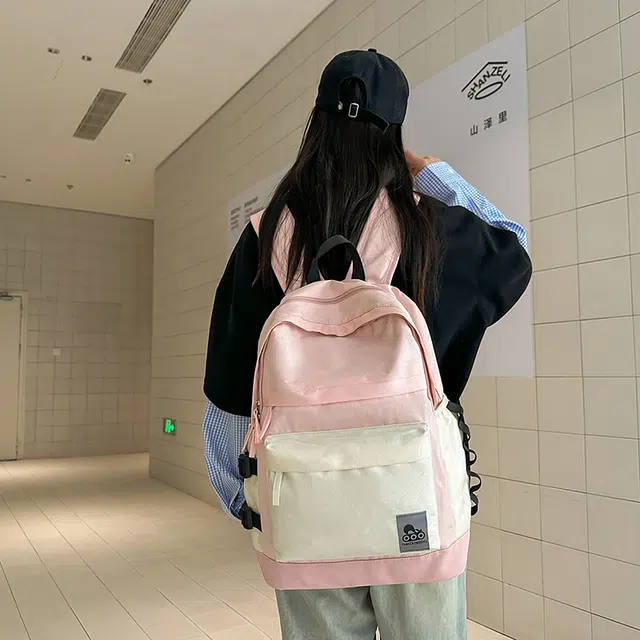 泰迪珍藏 高颜值小众轻便大容量 尼龙 双肩包 常规 男女同款情侣款 多色