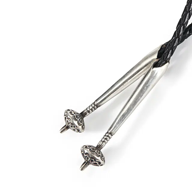 Hozho Concho Bolo Tie 925