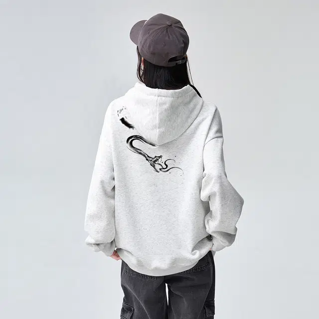 棉购 连帽宽松慵懒长袖卫衣 男女同款