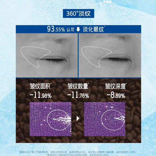 言之有物 玻色因咖啡因眼霜  去黑眼圈改善眼部暗沉改善眼部浮肿淡化眼袋淡纹紧致