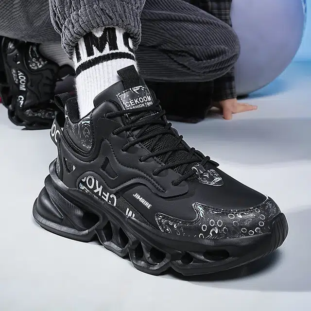 金迈王 百搭超轻舒适时尚 中帮 生活休闲鞋 男款