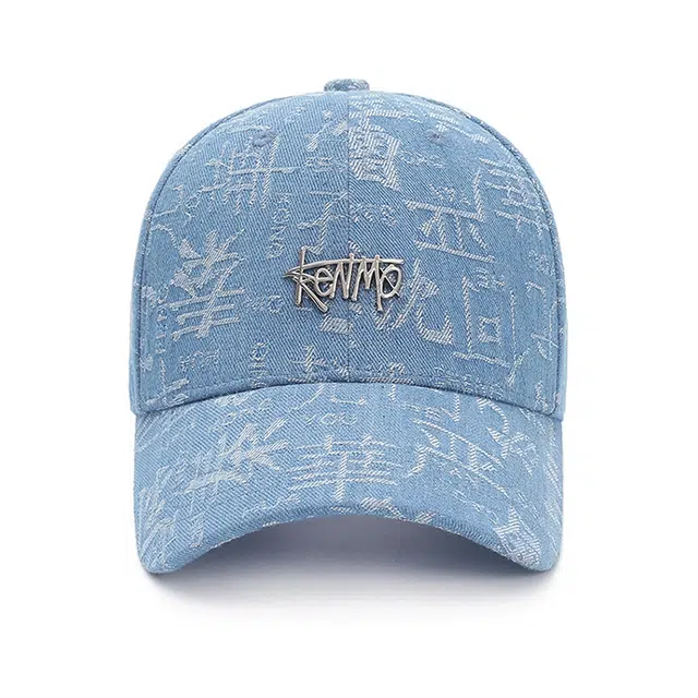 肯默 国风硬顶遮阳防晒 棉 鸭舌帽 男女同款情侣款