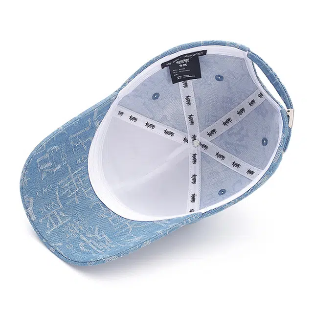 肯默 国风硬顶遮阳防晒 棉 鸭舌帽 男女同款情侣款