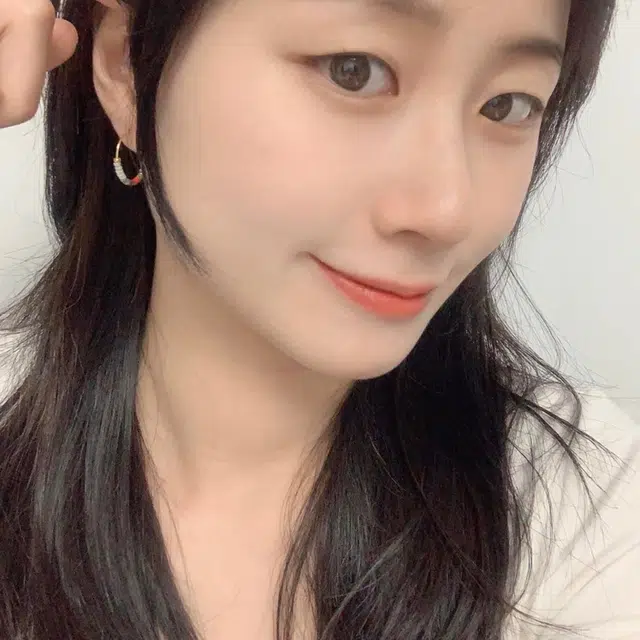 梦特娇 小众设计田园风彩色串珠耳环 女款