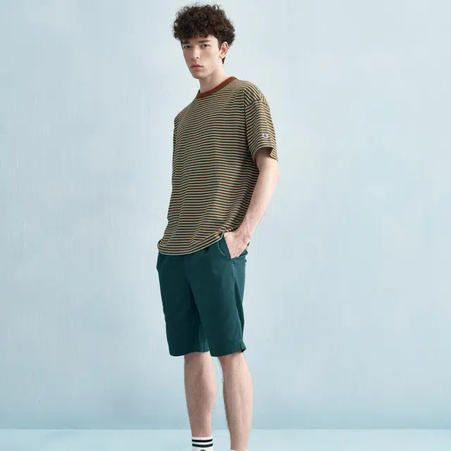 Champion SS25 MEN'S CASUAL logoT