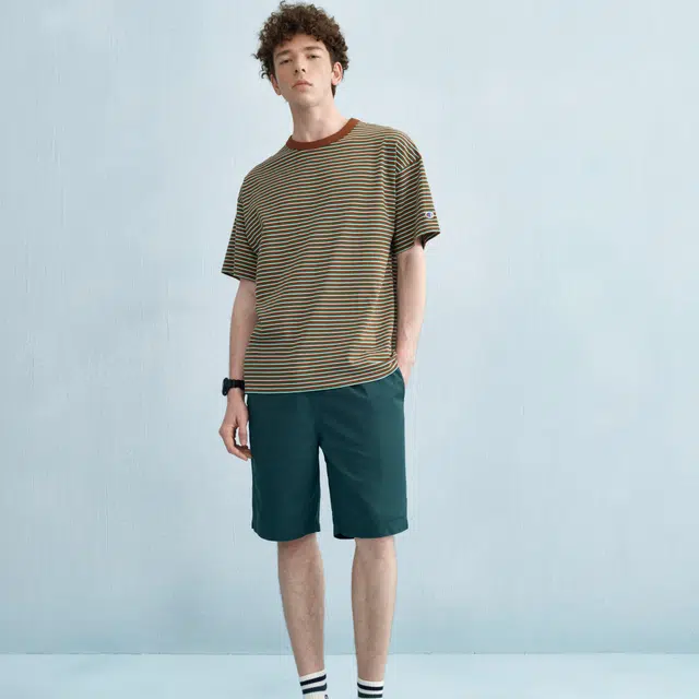 Champion SS25 MEN'S CASUAL logoT
