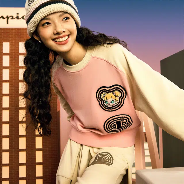 Champion x POP MART FW24 LOGO