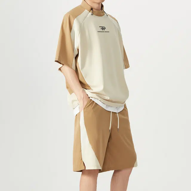 敦煌博物馆 美式街头舒适亲肤跑步篮球裤运动百搭潮流休闲短裤 男女同款