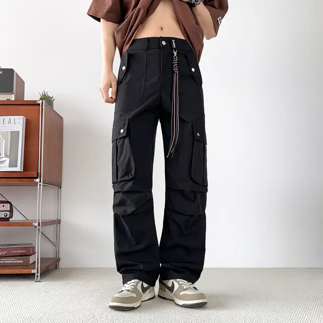 敦煌博物馆 美式复古舒适户外通勤休闲工装裤 男女同款