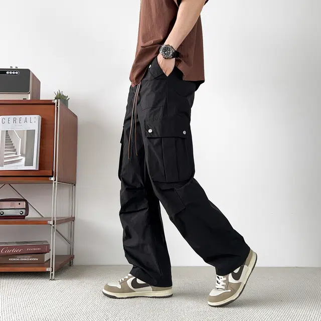 敦煌博物馆 美式复古舒适户外通勤休闲工装裤 男女同款