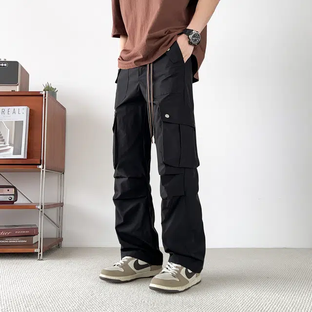 敦煌博物馆 美式复古舒适户外通勤休闲工装裤 男女同款